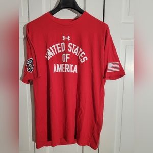 UA USA tee